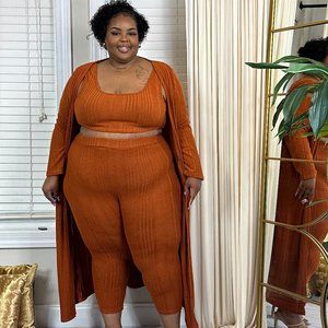 3PC Rust Leisure Set